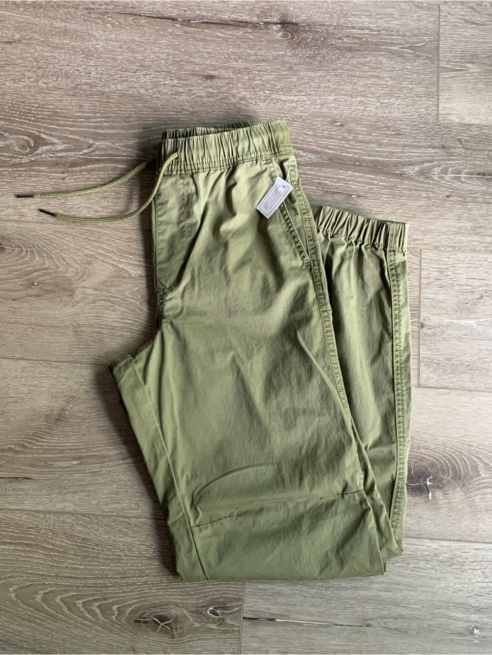 No Boundaries Jogger Uniform Green Drawstring Pull On Pants Men Size XS (27) NEW